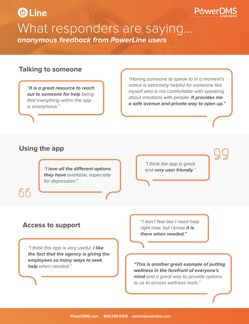 What responders are saying - PowerLine